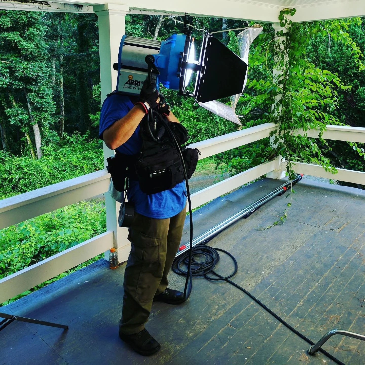 First step of converting the gaffer to fully automated light. #gripandelectric #gaffer #cinematography