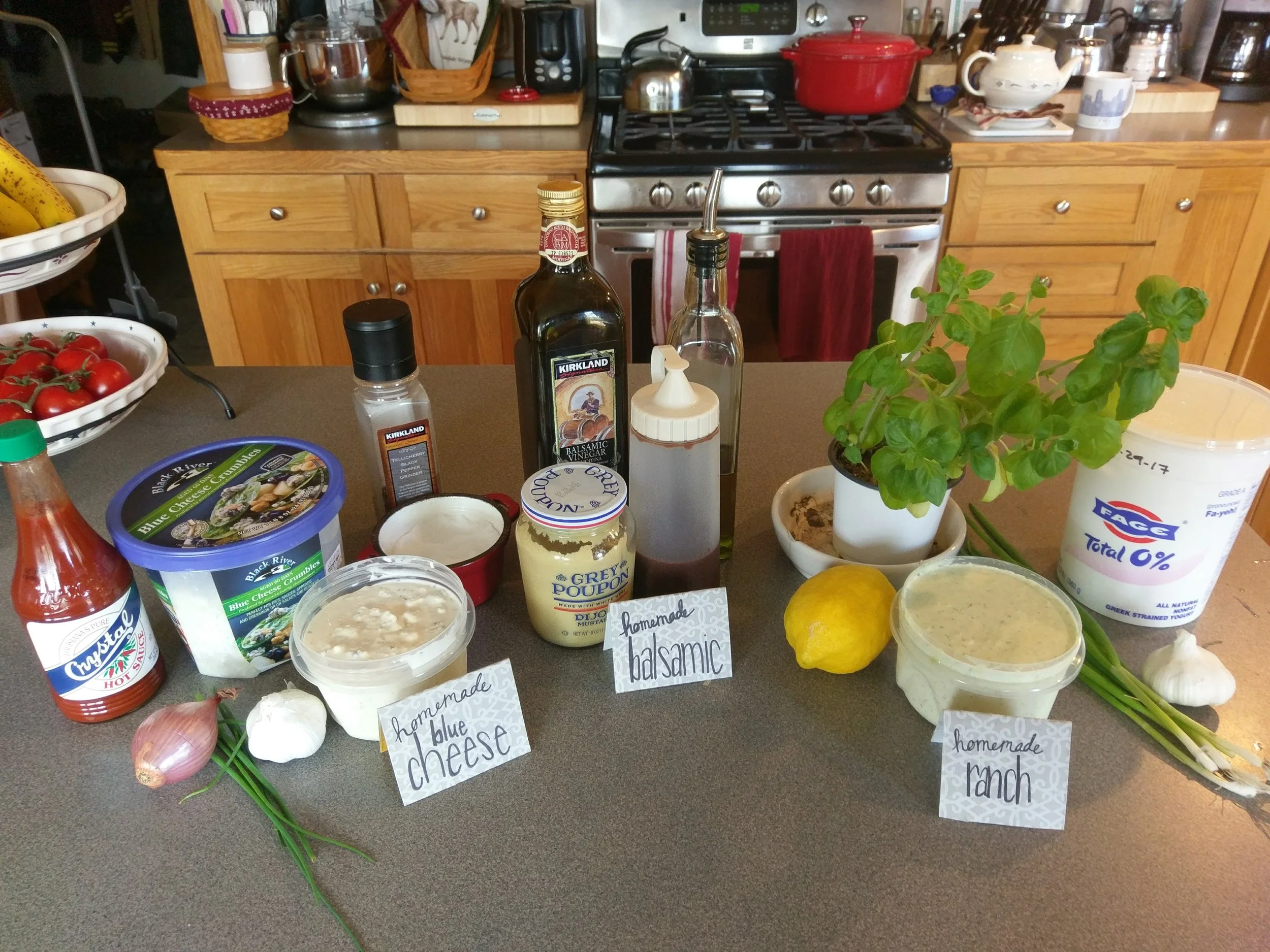 3 Homemade Dressings