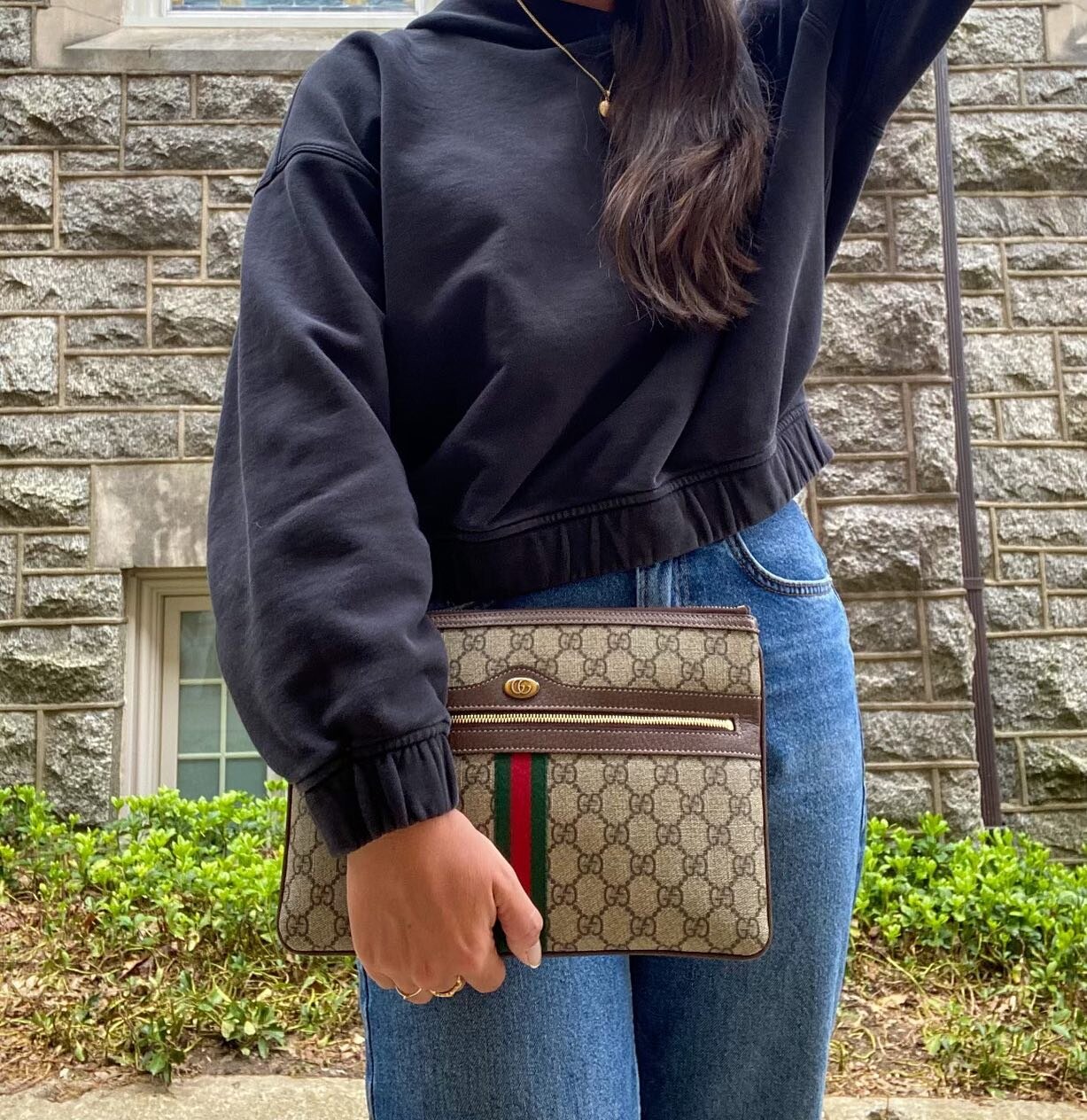 New in @greenestreetprinceton!✨ This stunning Gucci GG Supreme Ophidia clutch, available for $700.95
⠀⠀⠀⠀⠀⠀⠀⠀⠀
For Availability call or email the Princeton store!
📞609-924-1997
📧princeton@greenestreet.com