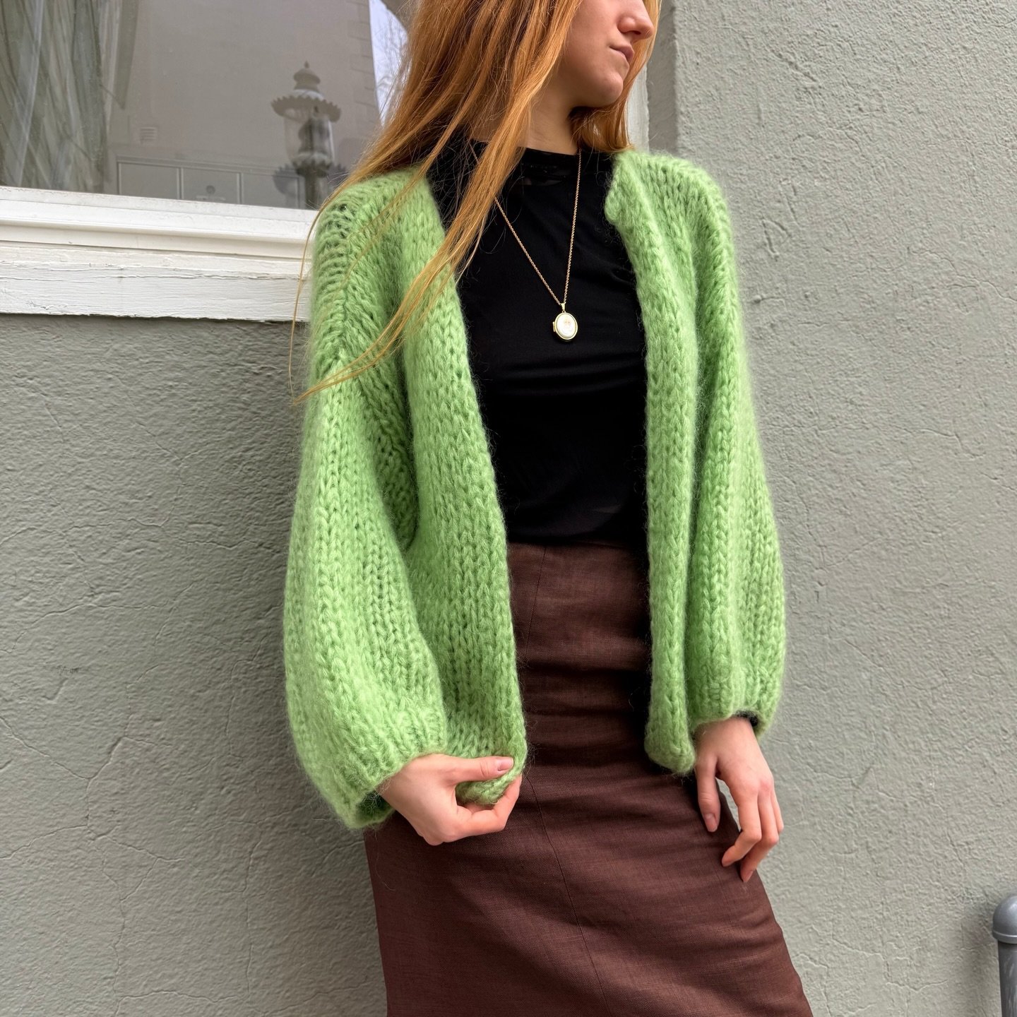 Add a pop of color to your look for spring with this gorgeous mohair cardigan!💚 Available at @greenestreetprinceton 

Size S/M $200.95

Call or email us for inquiries 
📞609-924-1997
📧Princeton@greenestreet.com