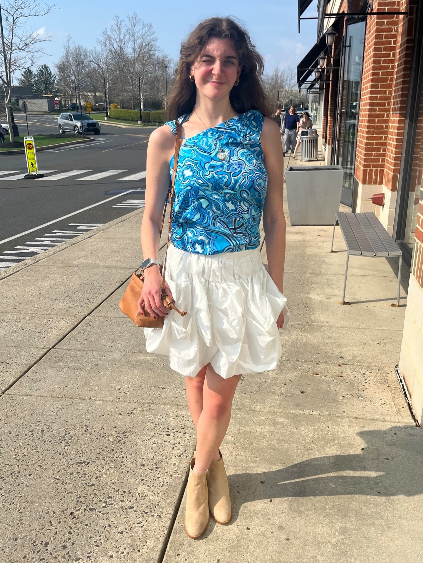 Come check out our Spring selection at @greenestreetenglishvillage! There&rsquo;s something for everyone!🌸

&bull; Lilly Pulitzer silk top size XS $30.95
&bull; Zara white skirt Size S $16.95
&bull; Madewell bag $42.95

Email us for inquiries!
📧eng