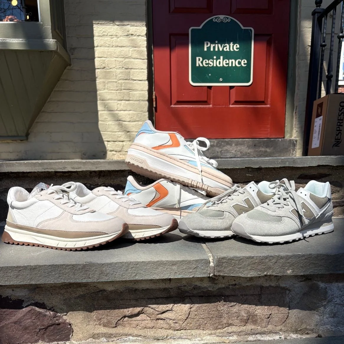 So may new shoe finds just in at @greenestreetlambertvillenj👟👟👟

Sizes range from  8-9 and prices vary from $26.95-$44.95 stop on by and see what else we have in store for you💫

Email us for inquiries!
📧Lambertville@greenestreet.com