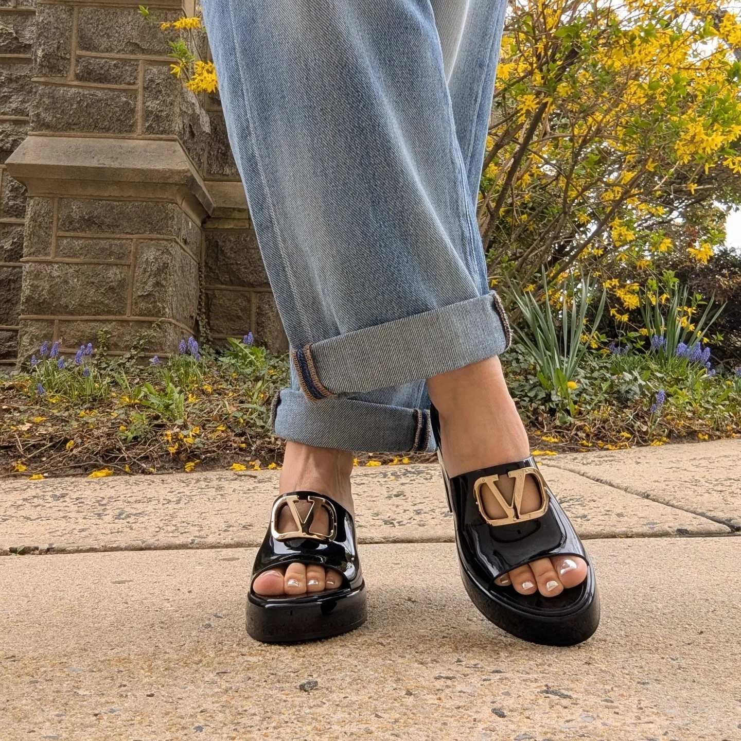 Add these gorgeous designer heels to your look!✨ Available at @greenestreetprinceton

Valentino 
Size 38 $425.95

Email us for inquiries!
📧princeton@greenestreet.com