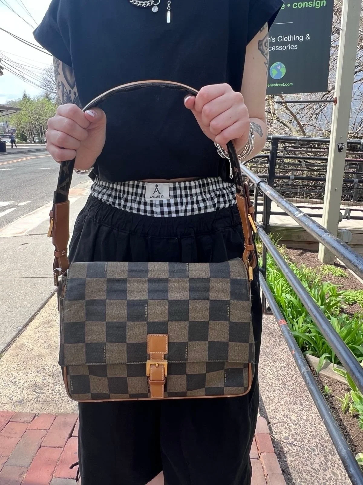 We&rsquo;ve got our eyes on this stunning designer bag! New in at @greenestreetlambertvillenj

Fendi
$550.95
✅Authenticated via Entrupy

Email us for inquiries!
📧lambertville@greenestreet.com