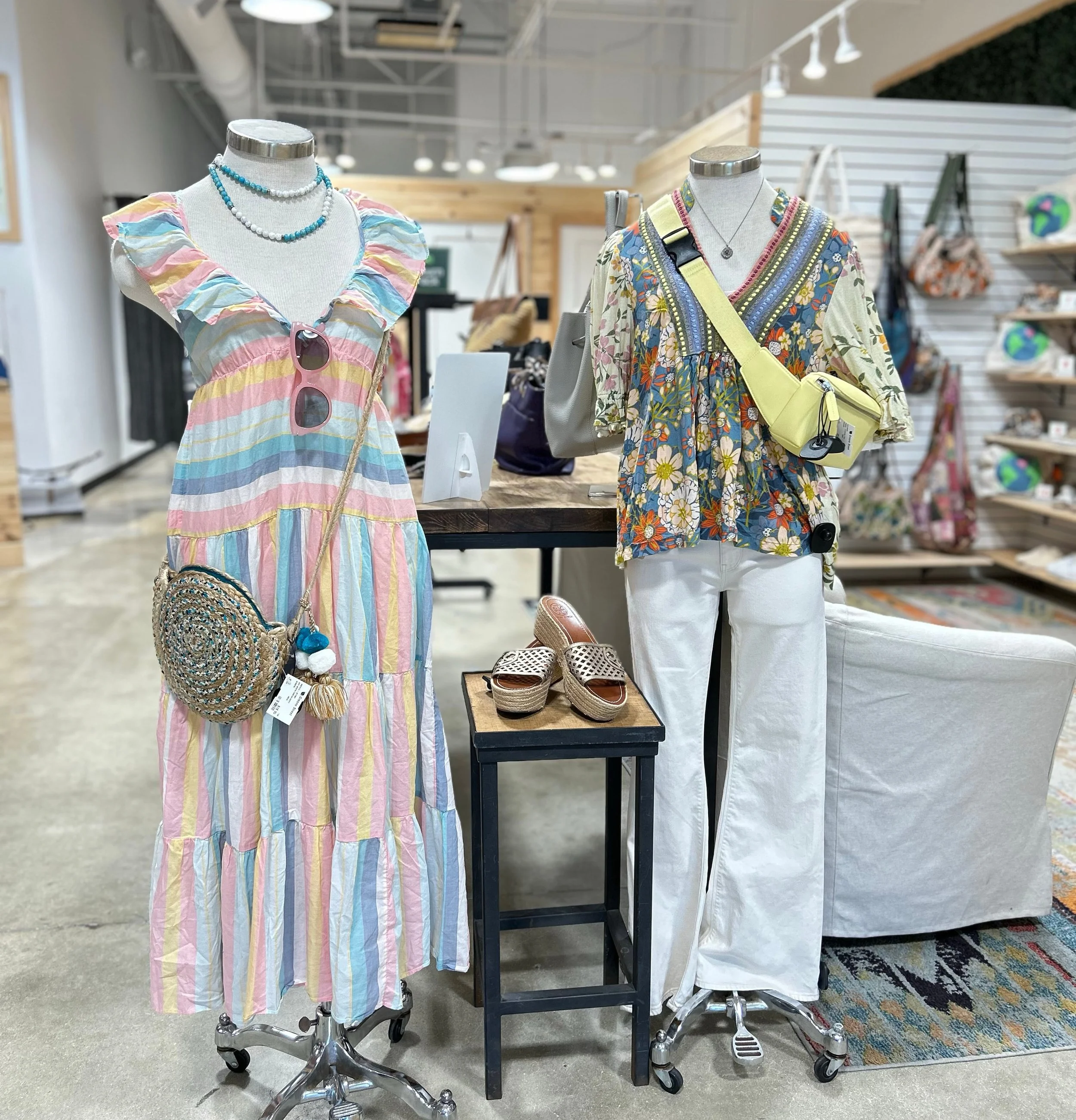 Find your looks for less at Greene Street!♻️ Whether your going to a graduation or looking for an everyday outfit, we&rsquo;ve got you covered! 

Stop in and see what&rsquo;s new!💫