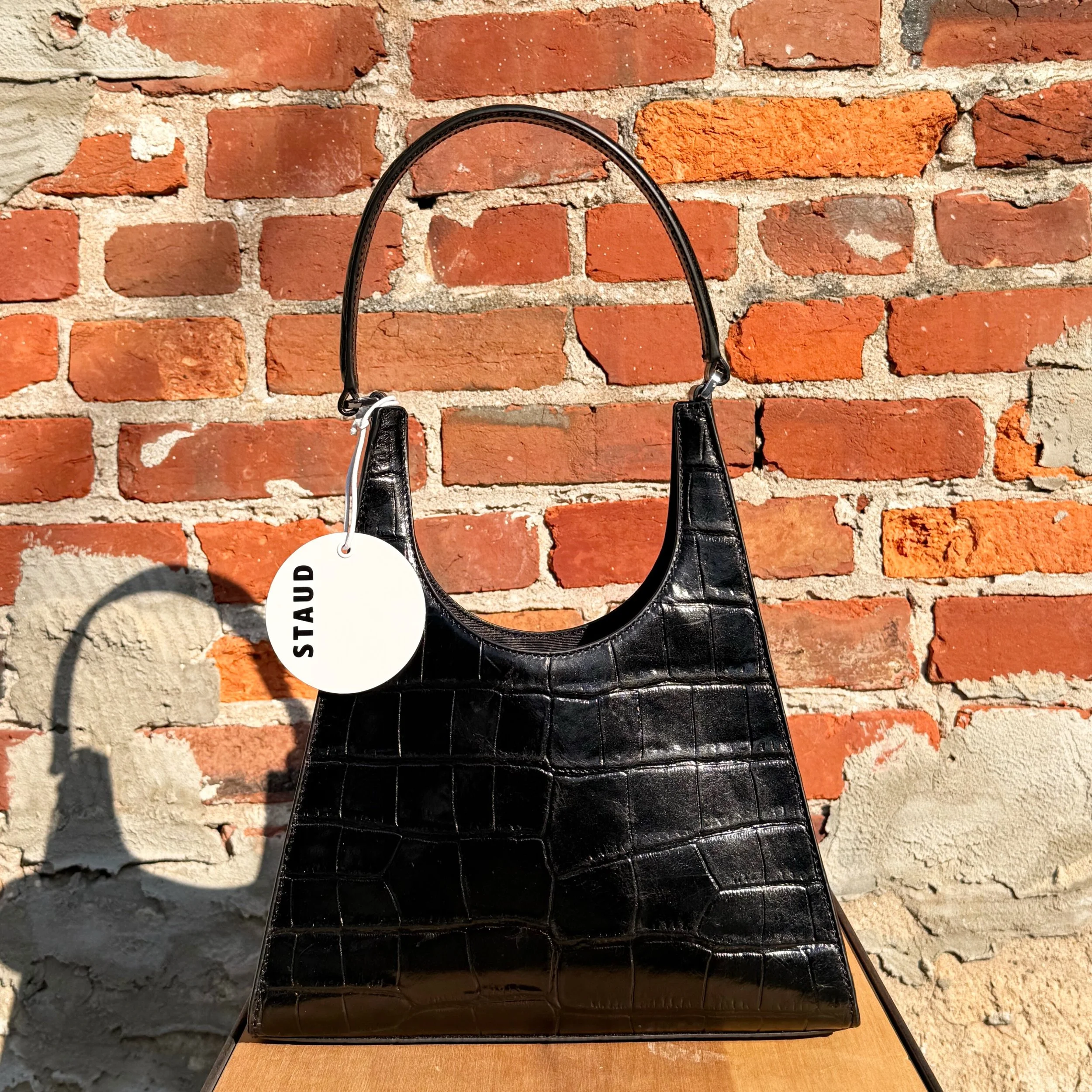 Twi gorgeous new STAUD bags just in at @greenestreetchestnuthill!😍

&bull; black NWTs $175.95
&bull; beige bag $180.95

Email us for inquiries!
📧Chestnuthill@greenestreet.com