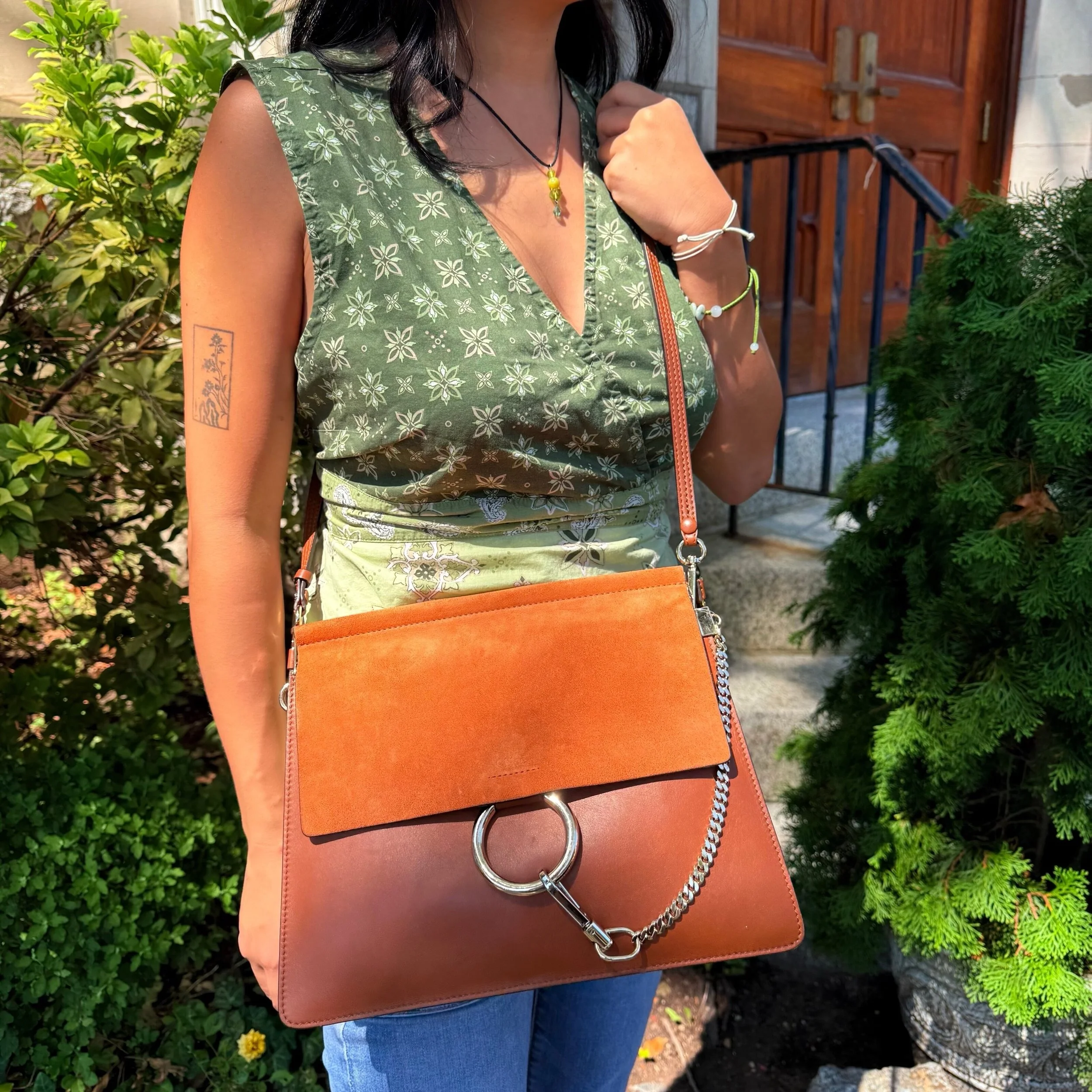 Just in at @greenestreetprinceton✨ 

Chloe Faye shoulder bag
$500.95
✅Authenticated via Entrupy

Call or email us for inquiries!
📞609-904-3004
📧princeton@greenestreet.com