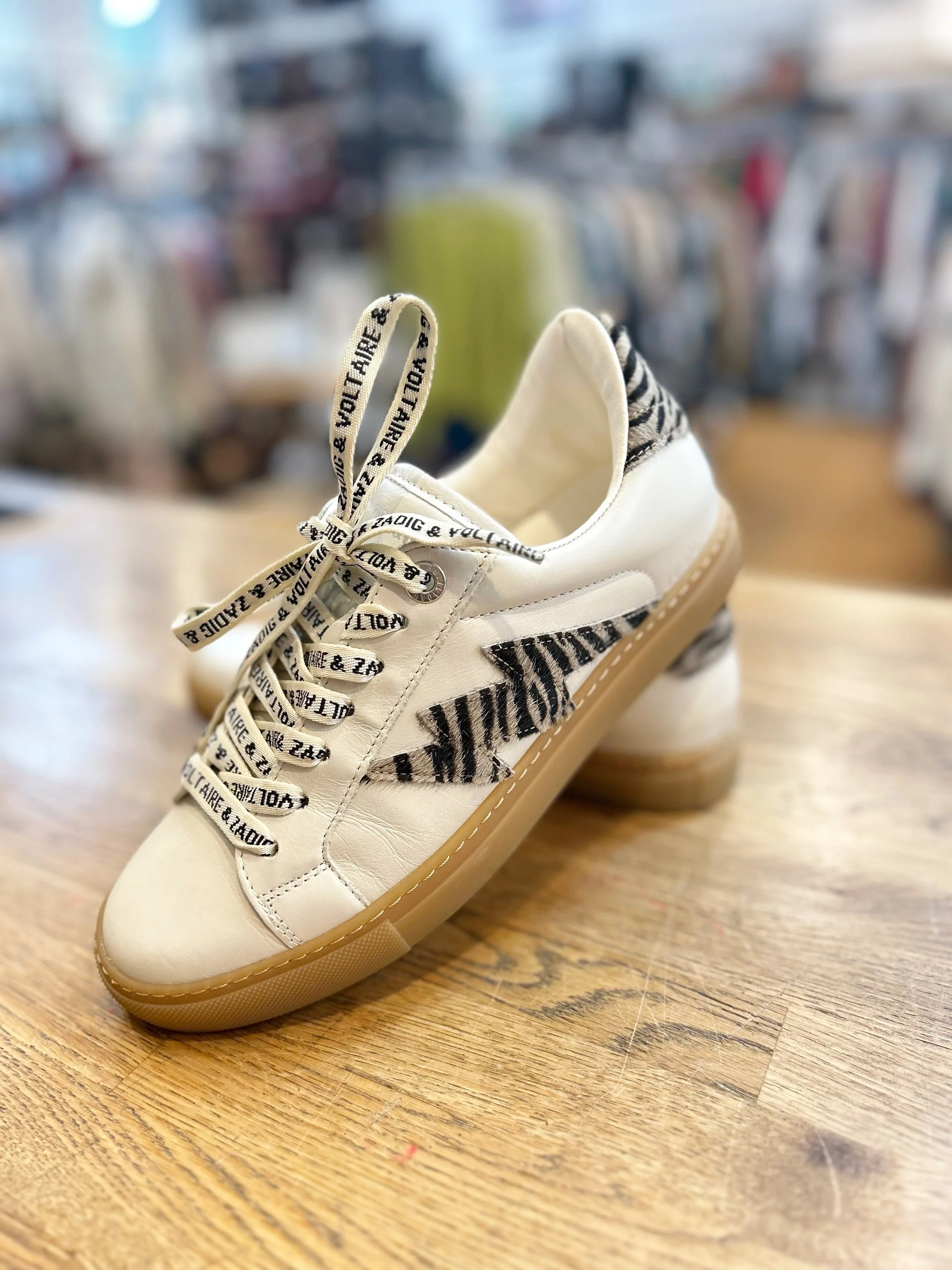 Step into these cute Zadig &amp; Voltaire sneakers! Available at @greenestreetchestnuthill

Size 38 $125.95

Call or email us for inquiries!
📞267-331-3382
📧chestnuthill@greenestreet.com
