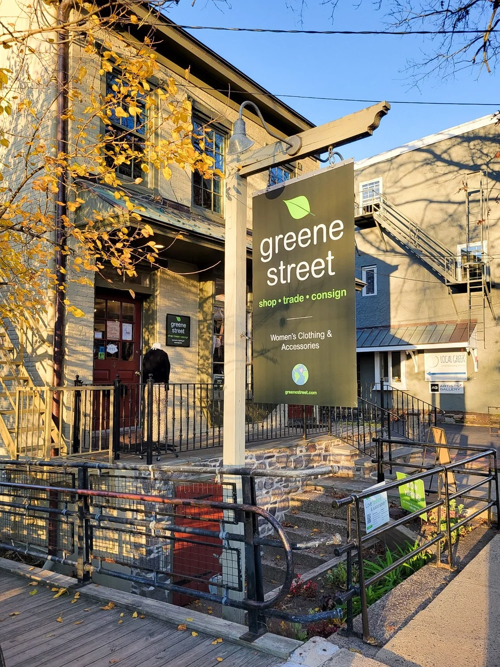 Greene Street Lambertville storefront