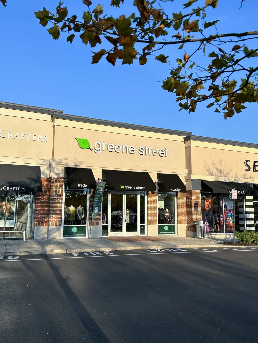 Greene Street English Village storefront