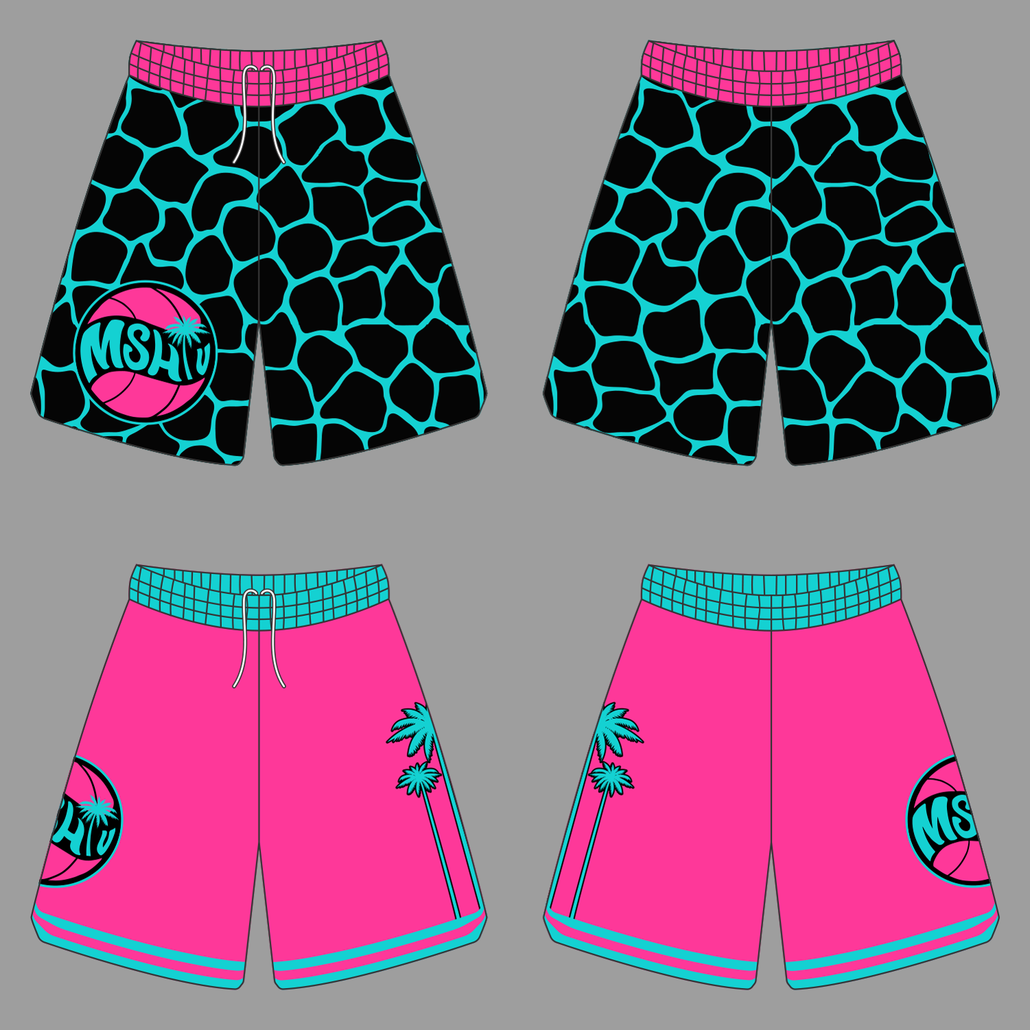 MSHTV Miami Shorts — MSHTV Clothing