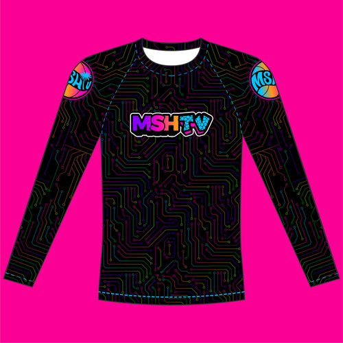 MSHTV Compression Shirt - Letter Print — MSHTV Clothing