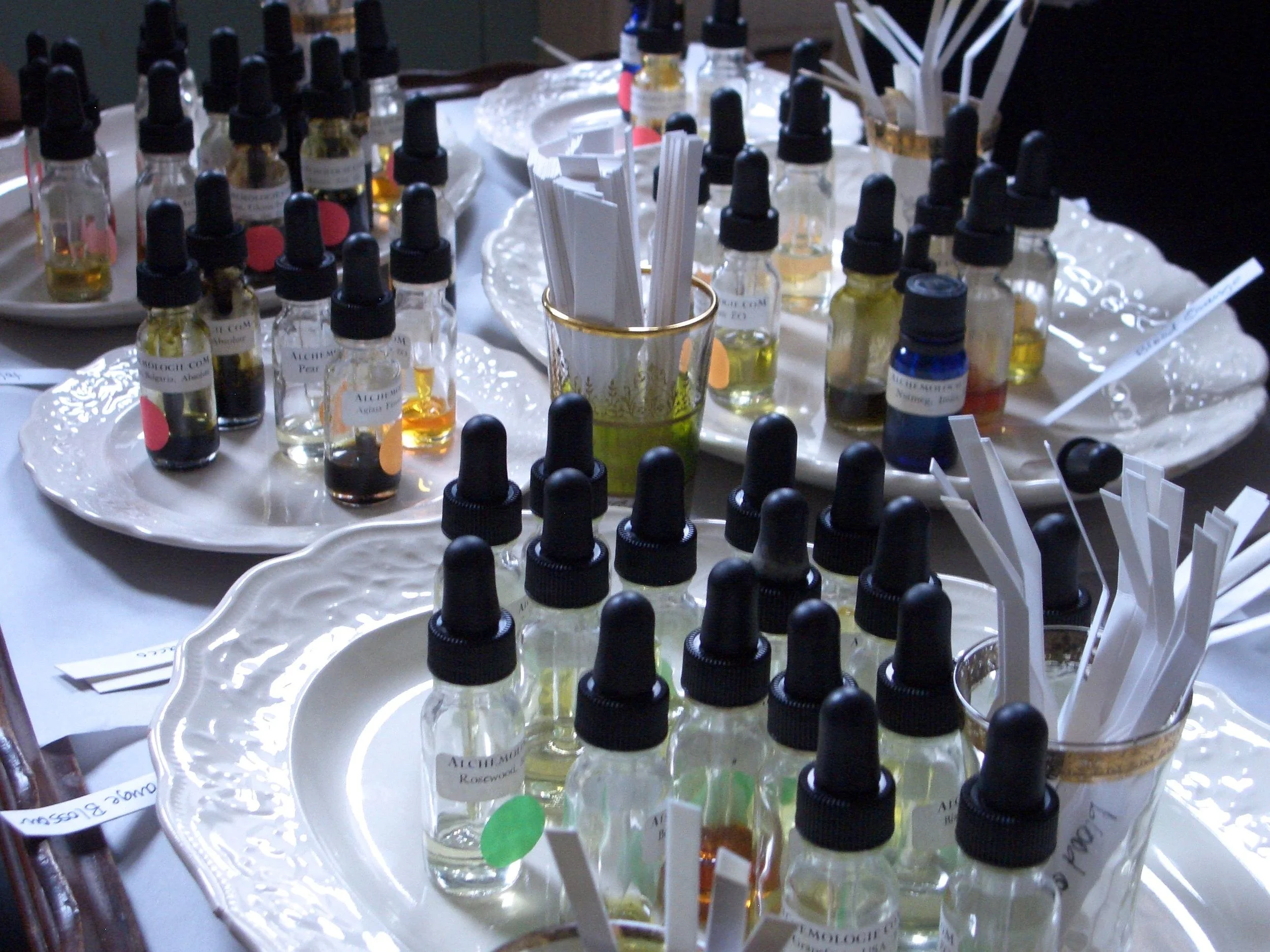 Natural Perfume Blending Workshop at Alchemologie