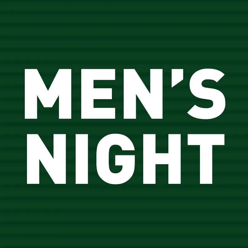 Join in a night of food, fellowship, and discussion with other men in your church. 