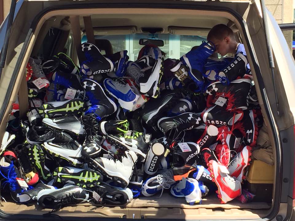 144 Soccer cleats for 144 kids who are in need of cleats to play the sport they love SOCCER! 