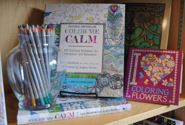 Coloring + pencils is a perfect gift