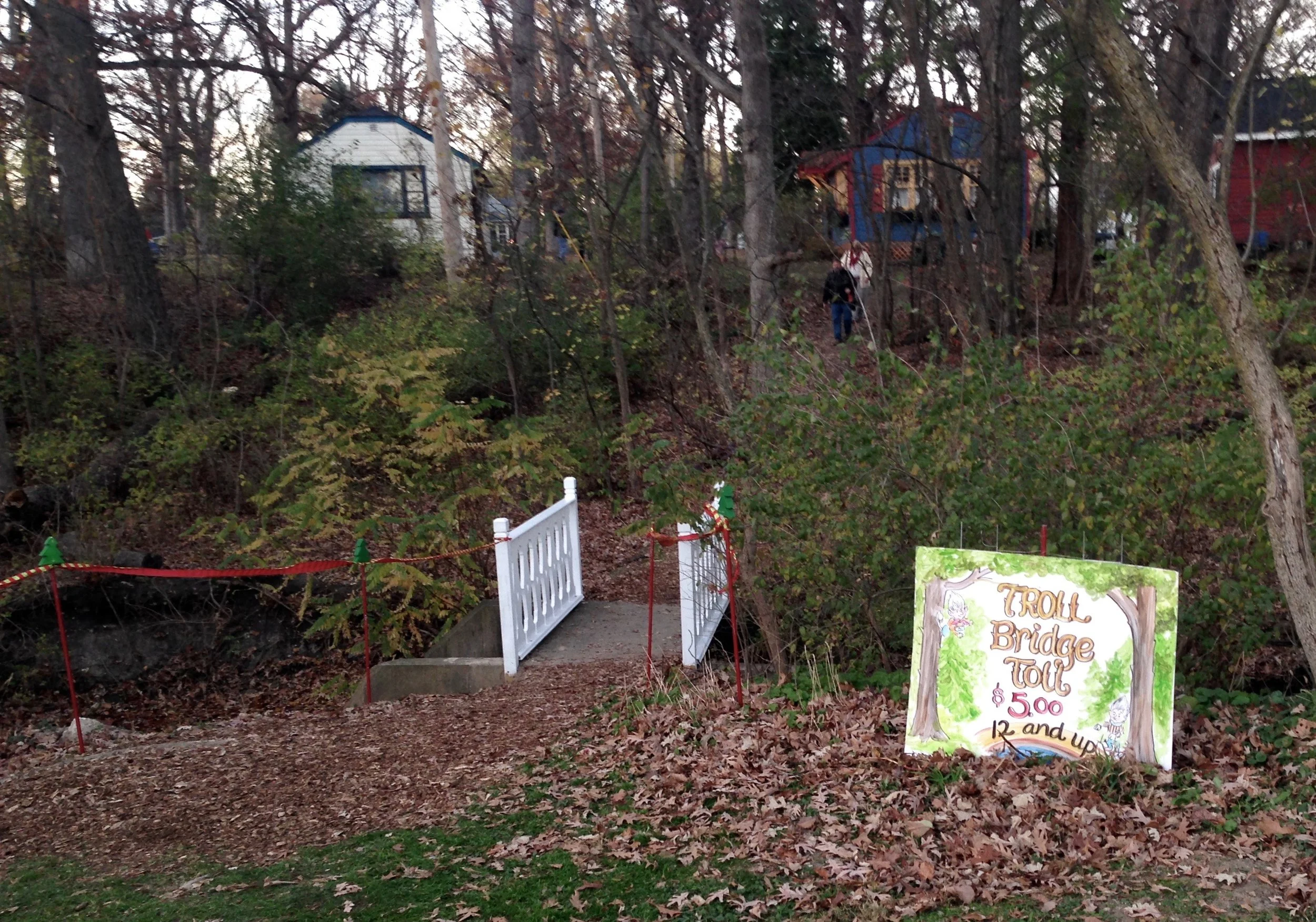 Enjoy crossing our Troll Bridge!