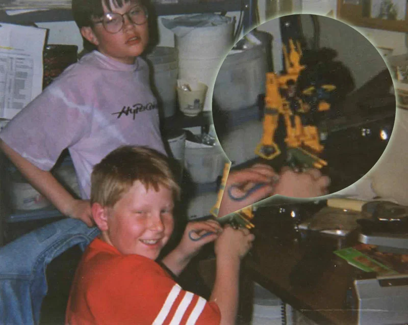 The gory days...