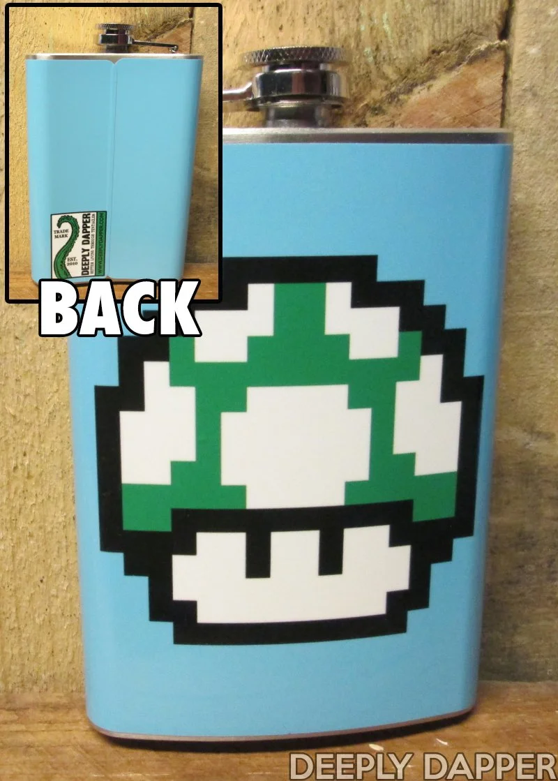 One-Up Mushroom Flask
