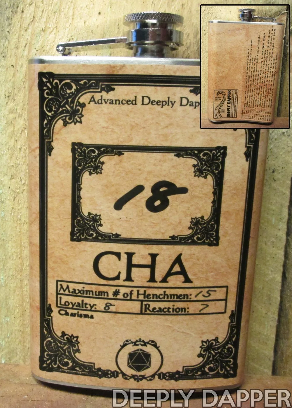 Charisma 18 Flask