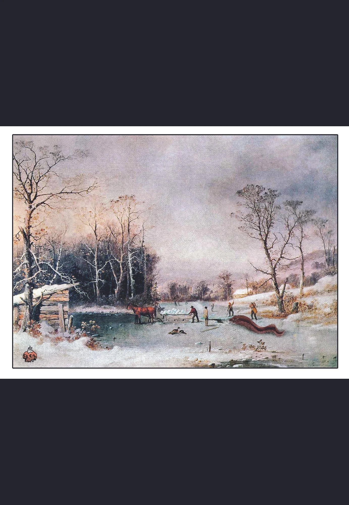 Kraken Creek | holiday horror greeting card