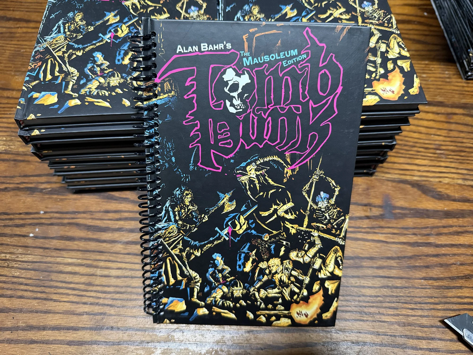 Spiral Bound Tombpunk Core Book