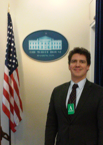 Paul Lashmet at the White House Business Briefing on International Trade