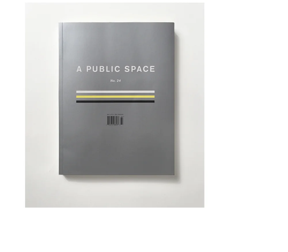 A PUBLIC SPACE LITERARY MAGAZINE COVER DESIGN ISSUE 23