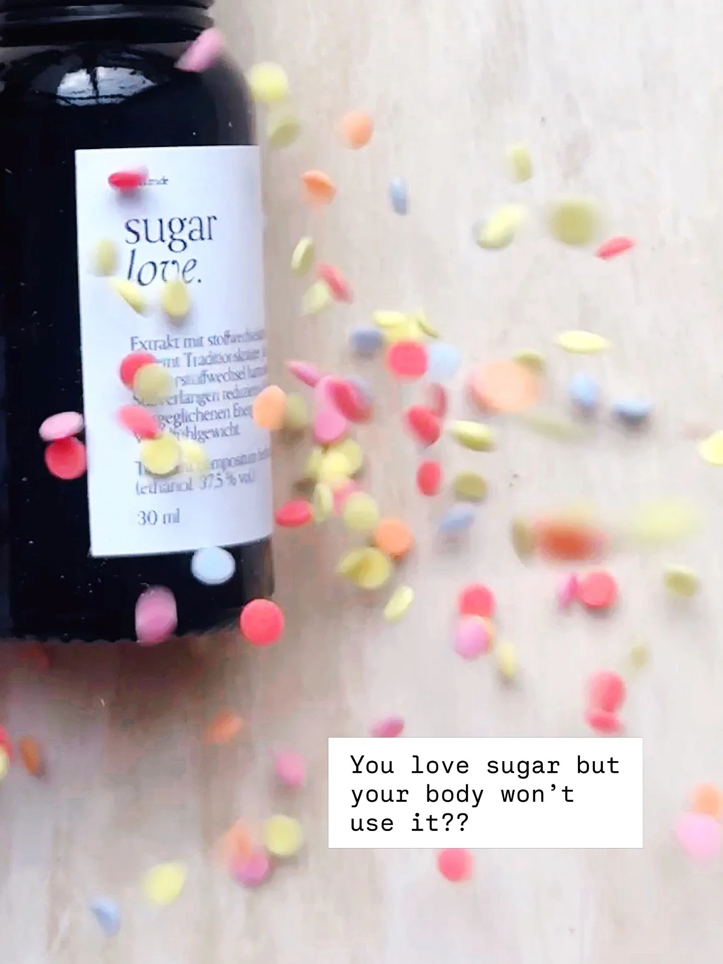 Sugar love.
Extrakt mit allen Heilpflanzen, die traditionell Blutzucker und damit vermehrte Einlagerung von Viszeralfett reduzieren.

Wir haben einen neuen Ansatz im Labor, in der neuen Woche dann im Shop vor Ort.

Kommt vorbei oder schaut in den Onl