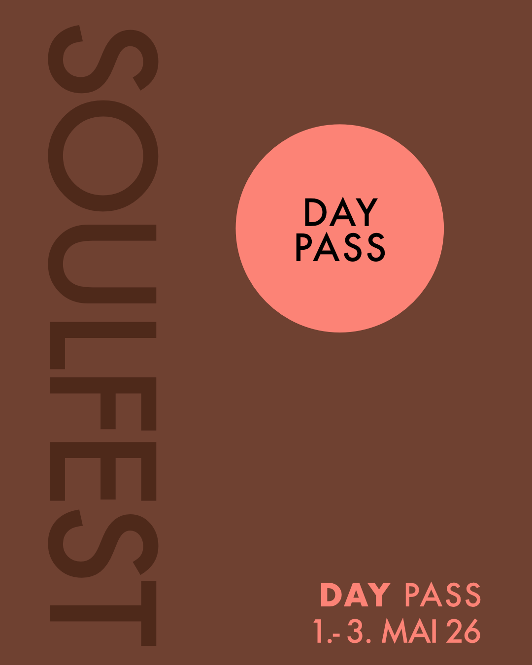 SOUL FEST #10 - TAGESKARTE