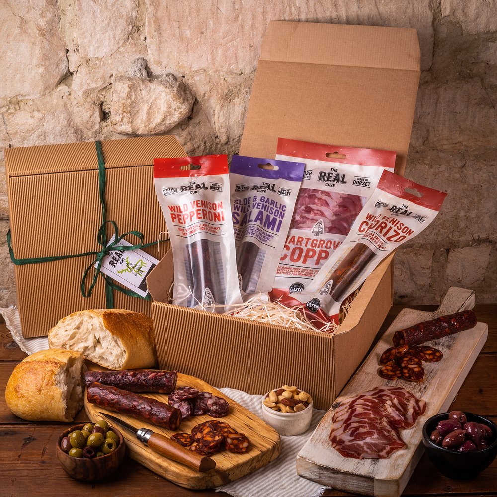 Salumi & Charcuterie Gift Basket | Cured Meats Gift Box | DeLallo
