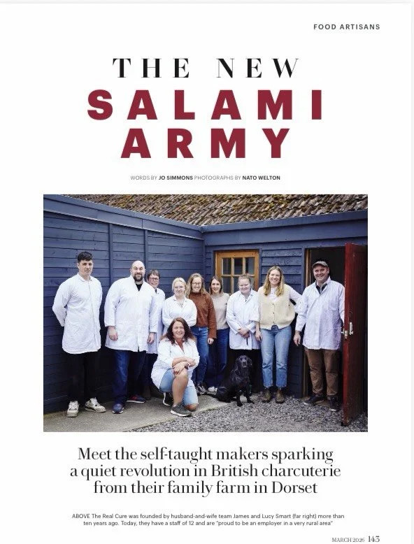 Our charcuterie business and our incredible team (the Salami Army 😂) have been featured in Country Living magazine&rsquo;s March issue!
Huge thanks to everyone who&rsquo;s supported us, ordered from us and cheered us on over the last 11 years! This 