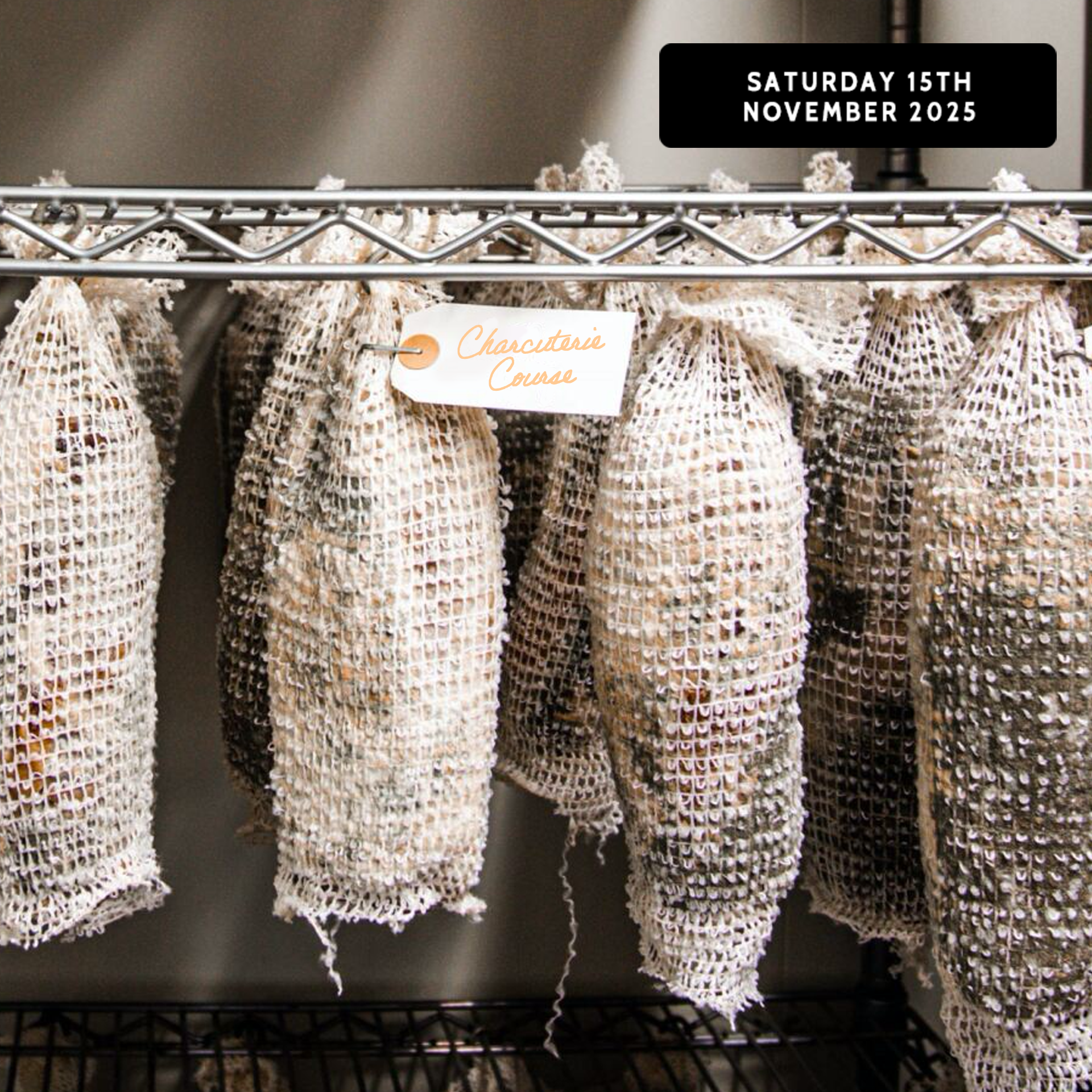 Charcuterie Course - Saturday 15th November 2025