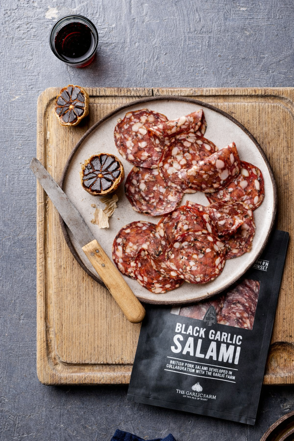Black Garlic Salami