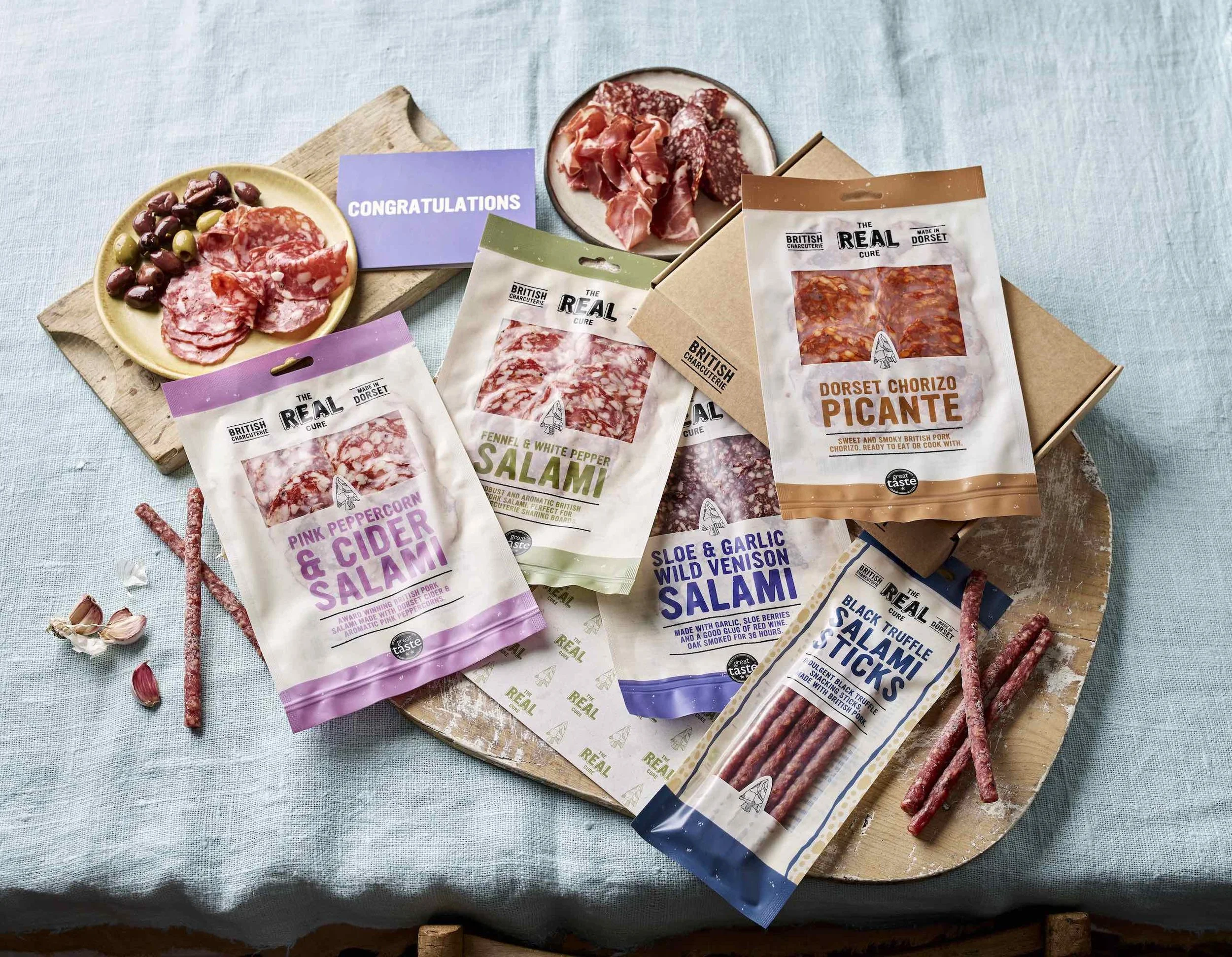 Congratulations Charcuterie Letterbox