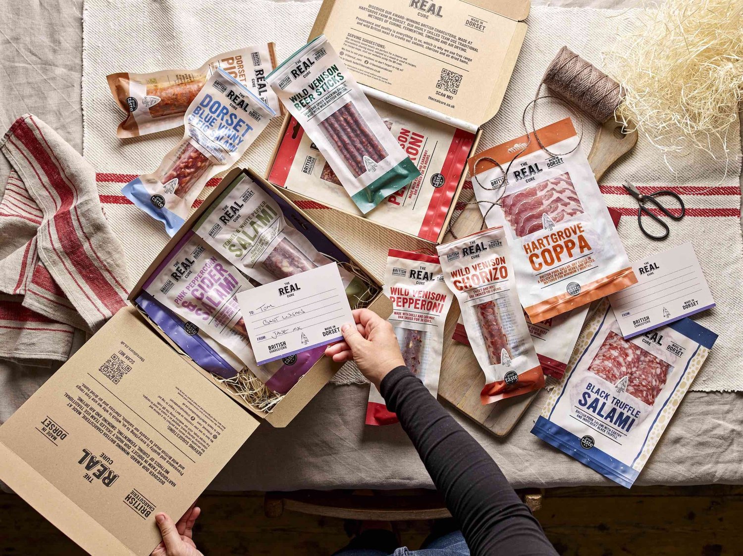 British Charcuterie & Snack Hamper – Savoury Gift Box With Cheese, Pickles, Corn Scratchings & More