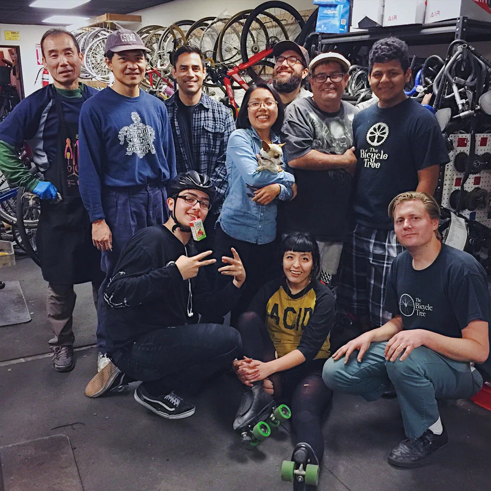 photo by Bicycle Tree volunteer Heather, aka @ocisok