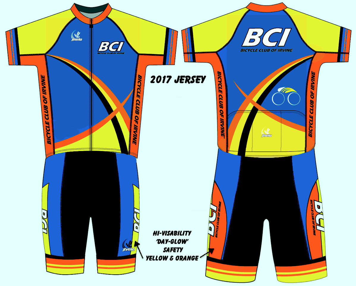Our Newest 2017 BCI Jersey 'Kit' - look for next ordering opportunity soon!