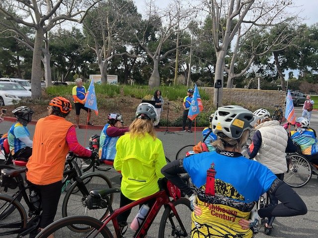   Sat Feb 24th DCP: Joining the BCI Ride. Farrah Khan, Irvine City Mayor welcome.   