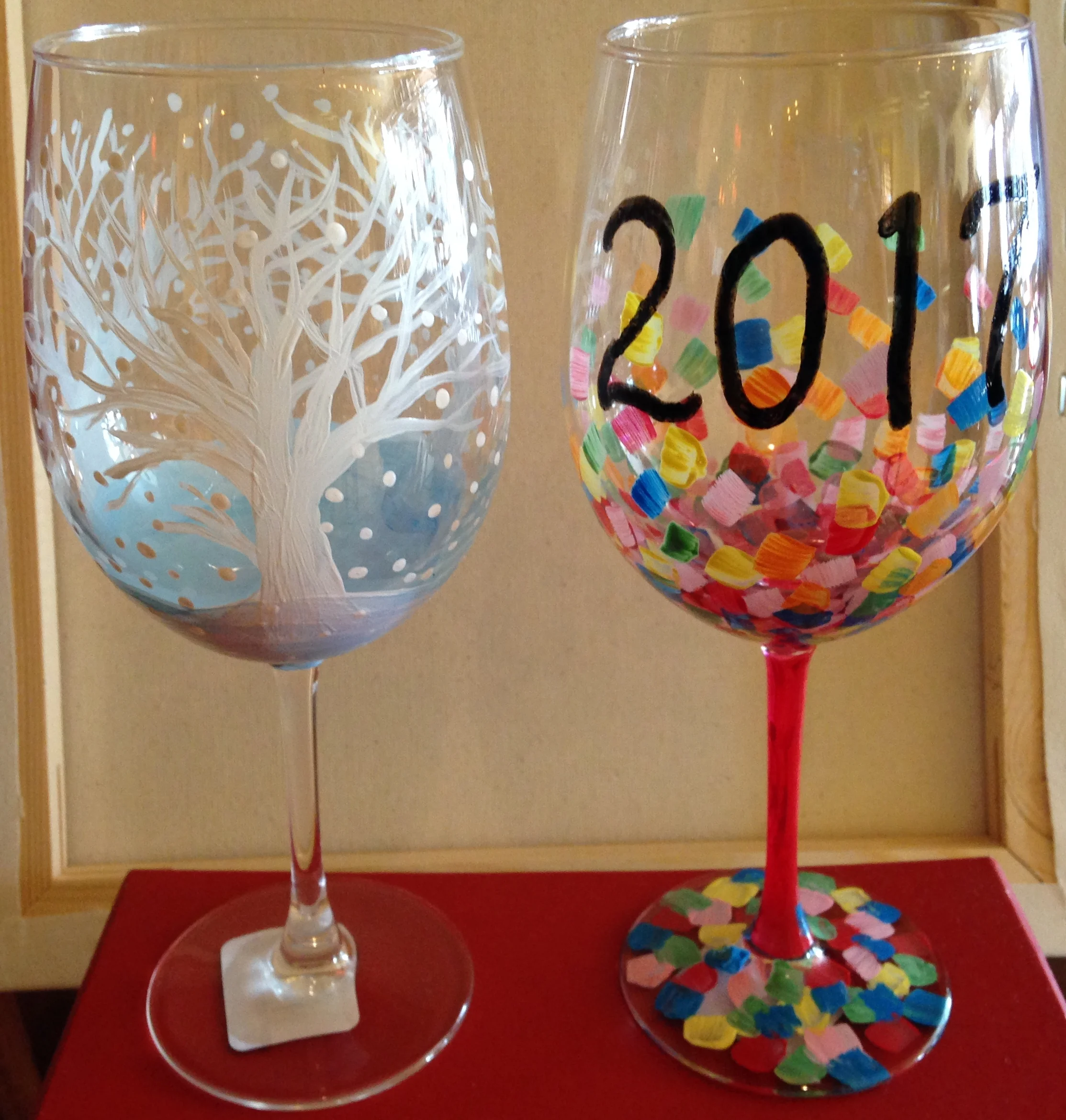 Wine & Paint a Pair or More (of Wine Glasses)