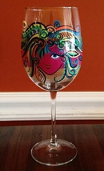 Wine & Paint a Pair or More of Wine Glasses