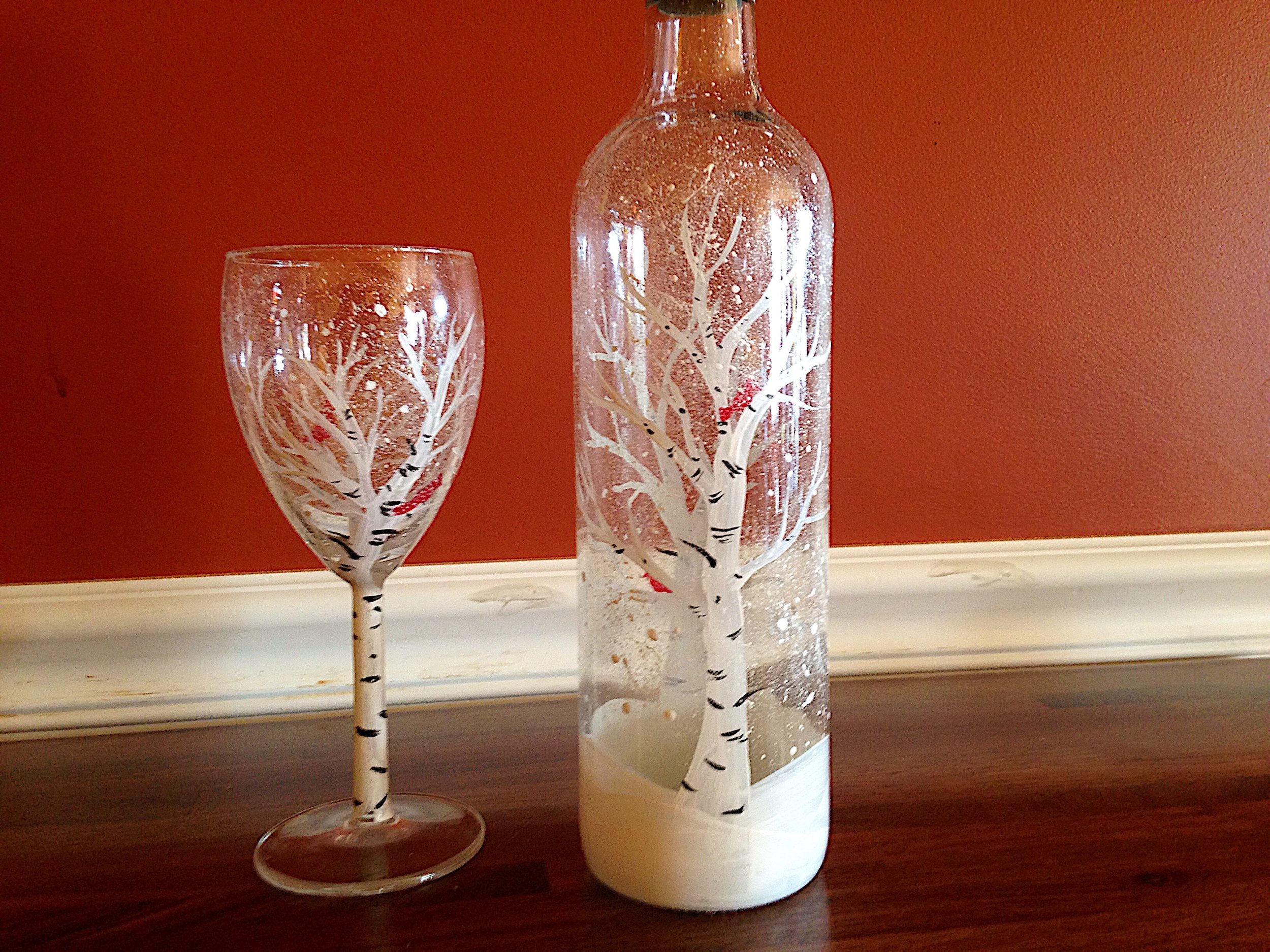 Wine & Paint a Pair of Wine Glasses