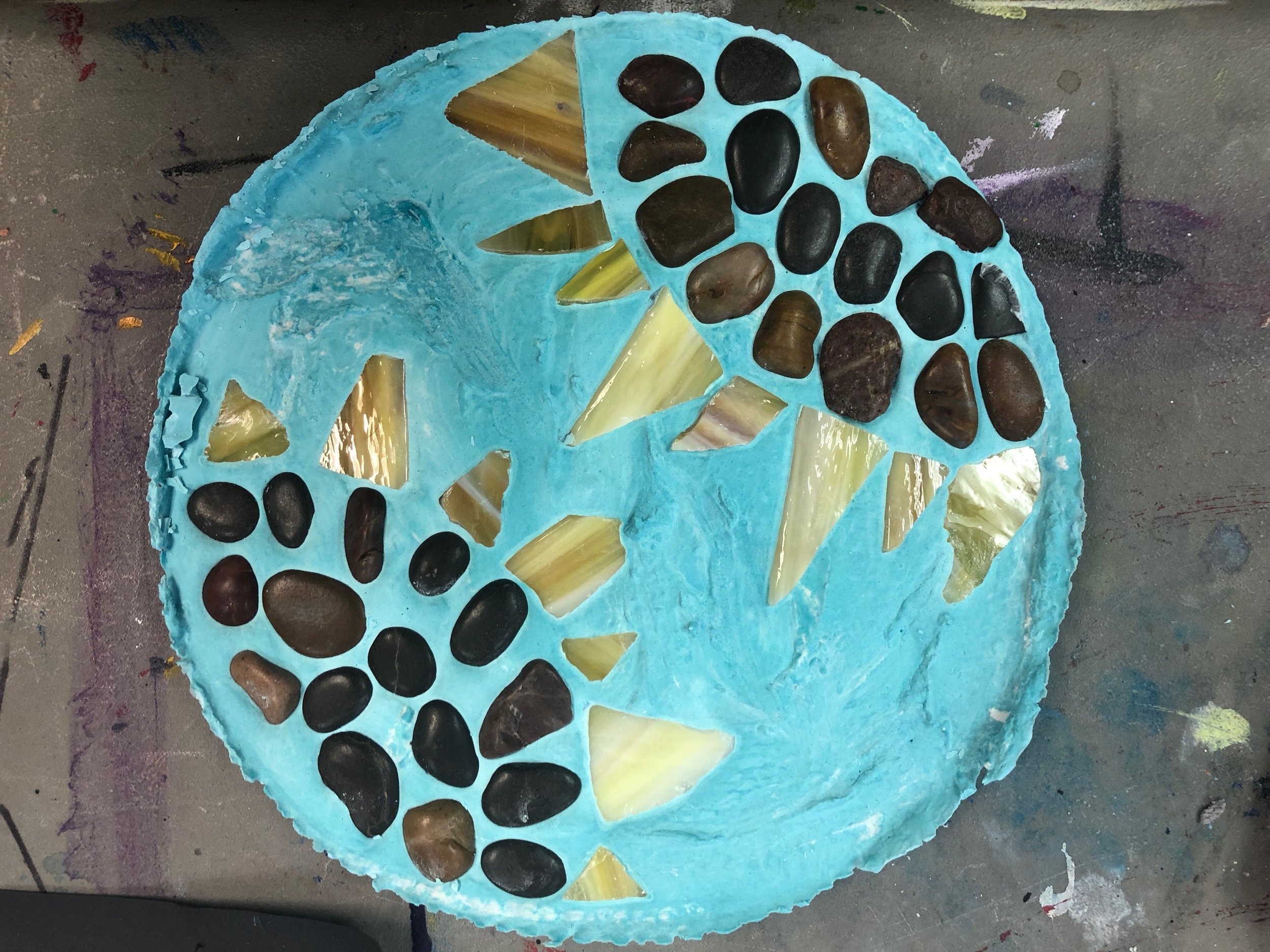 Wine & Paint Night - Stepping Stone Mosaic