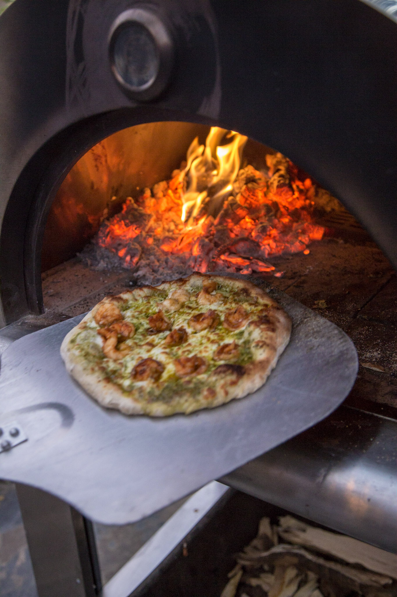 Pizza Oven at Malibou Lake Lodge