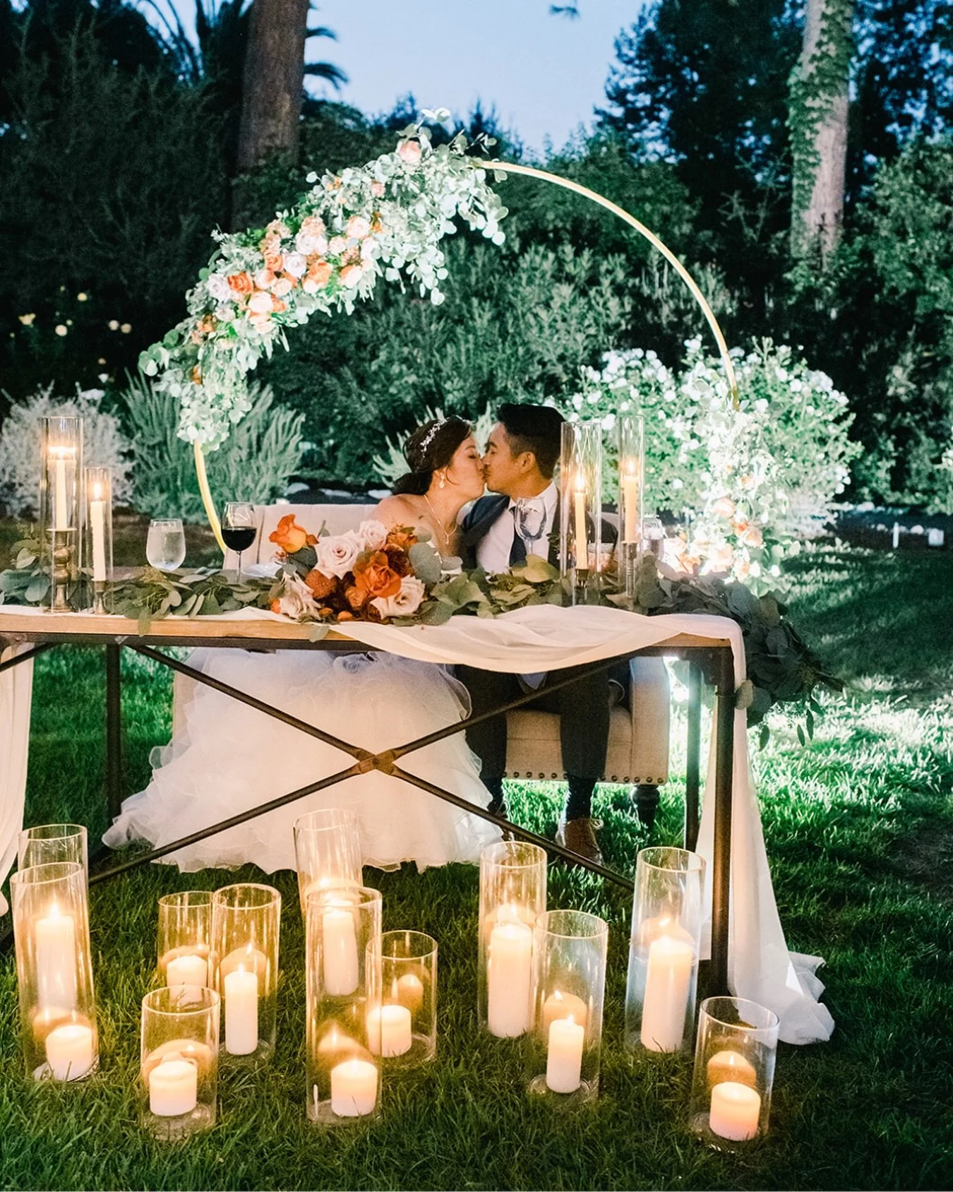 Some nights you just know. From the first candle lit, we could feel this one was going to be special. Seeing it all come together will never stop being our favorite part. #

Photographer: @carissawoophotography 
#malibouwedding #californiaweddingvenu