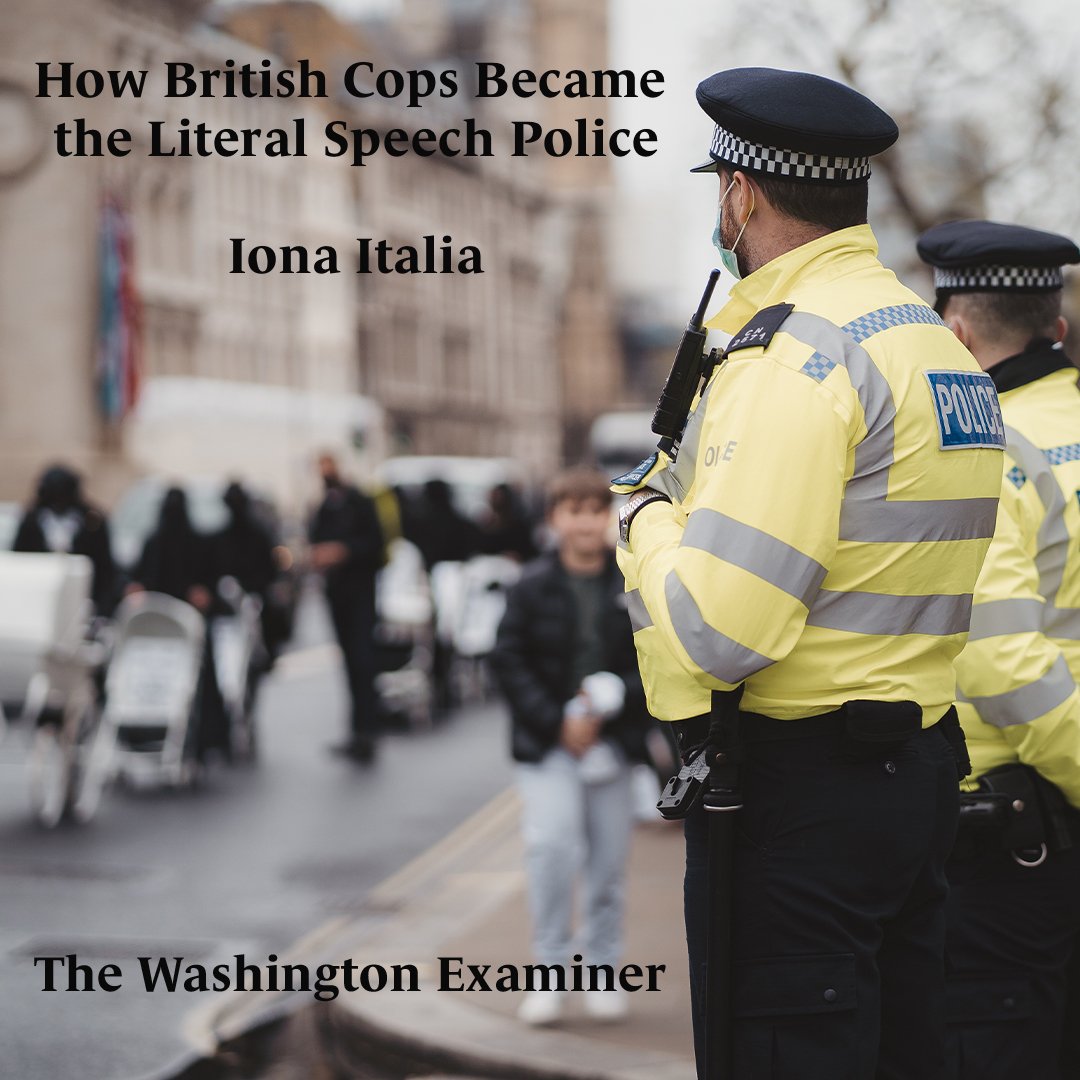 How British Cops Became the Literal Speech Police