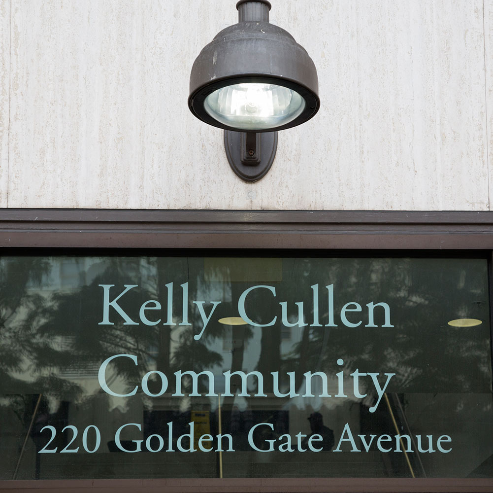 Kelly Cullen Community 220 Golden Gate Ave map Residents only Wednesdays, 10:30 - 12:30 pm ( Residents only)