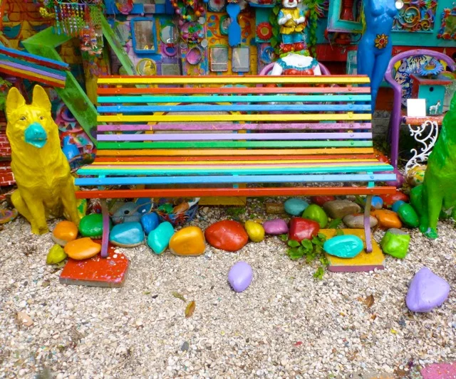 RAINBOW BENCH