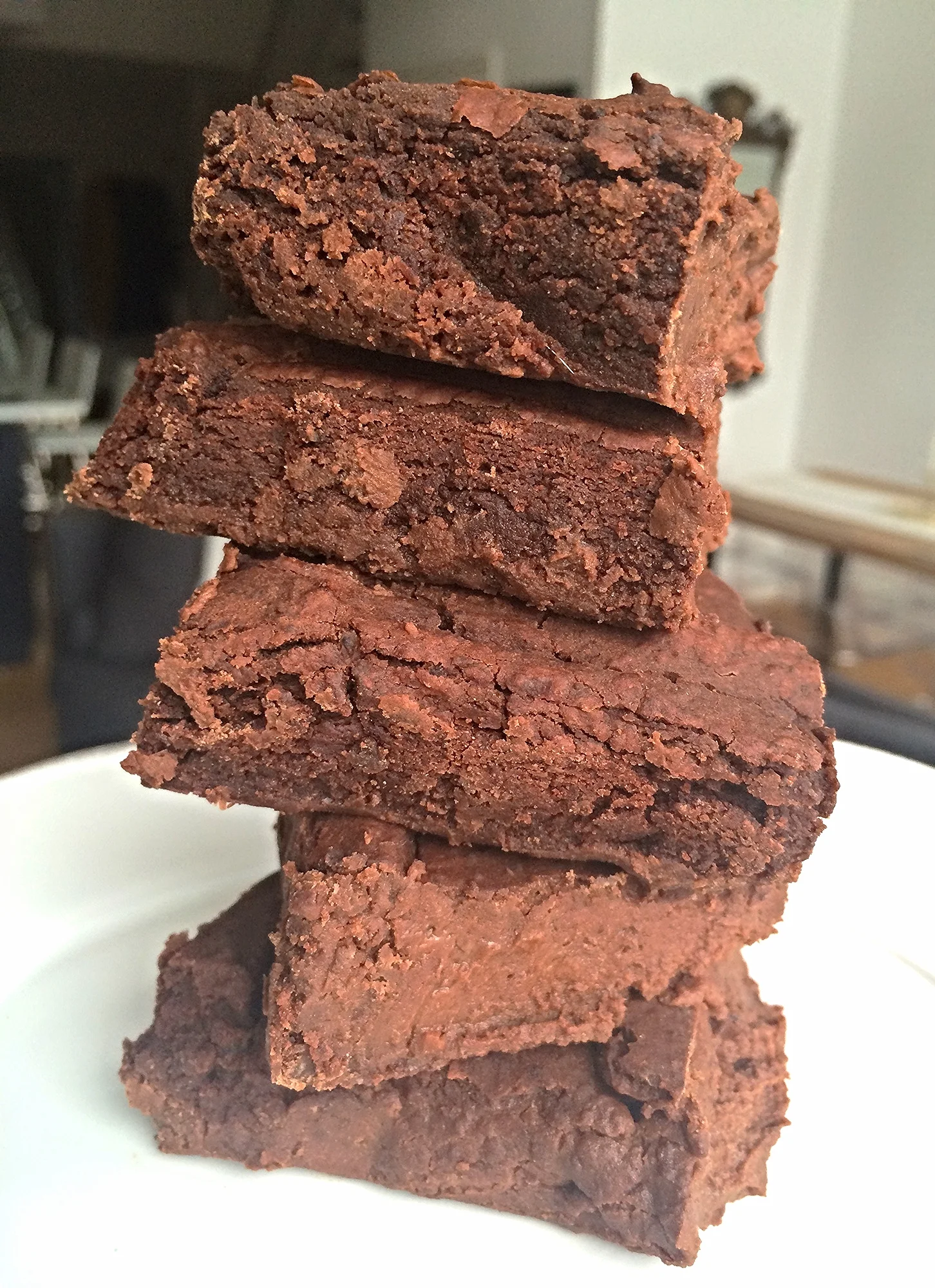 healthier black bean brownies