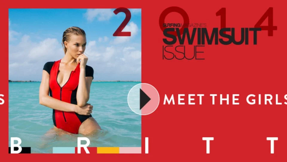 surfing magazine // meet the girls: britt maren